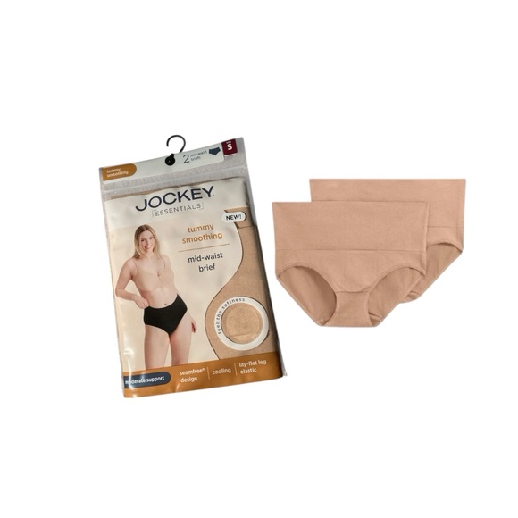 Jockey Essentials Tan Seamless Briefs Intimates - Picture 1 of 8